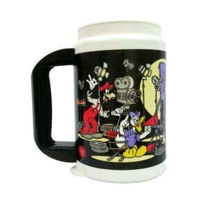 Vint Walt Disney Mug Cup All Star Resort Coca Cola Plastic Souvenir 14 oz No Lid